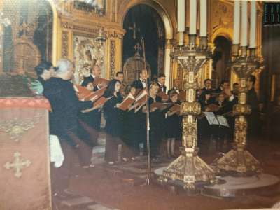 ...e a Trieste nella chiesa serbo-ortodossa di San Spiridione